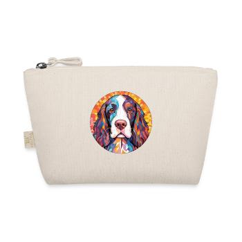 Gascons Saintongeois race de chien aquarelle colorée - Trousse biologique - nature - Devant