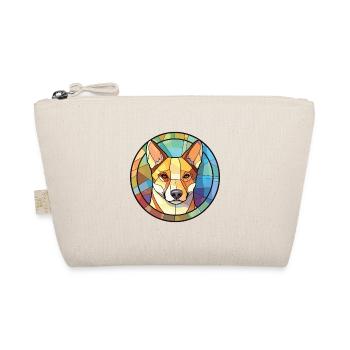 Canaan chien race coloré aquarelle Illustration - Trousse biologique - nature - Devant