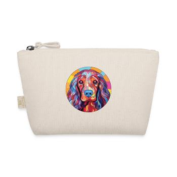 Illustration à l’aquarelle de race de chien d’eau frison - Trousse biologique - nature - Devant