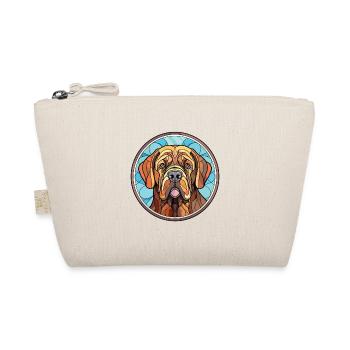 Mastiff Dog Breed Colorful Watercolor Illustration - Organic Pouch - nature - Front