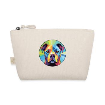 Staffordshire Bull Terrier chien race aquarelle - Trousse biologique - nature - Devant
