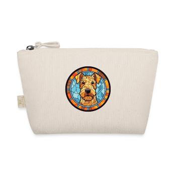 Lakeland Terrier chien race aquarelle Illustration - Trousse biologique - nature - Devant