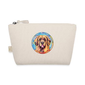 Leonberg chien race aquarelle verre Illustration - Trousse biologique - nature - Devant
