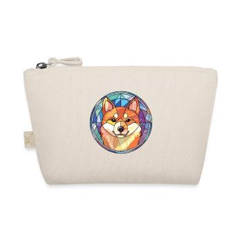 Shiba Inu race chien aquarelle verre Illustration - Trousse biologique - nature - Devant