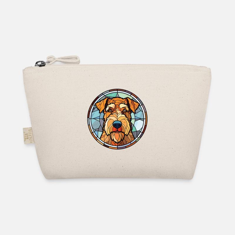 Welsh Terrier chien race aquarelle Illustration Trousse biologique