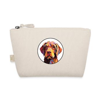 Wirehaired Pointing Griffon Dog Breed Watercolor - Organic Pouch - nature - Front