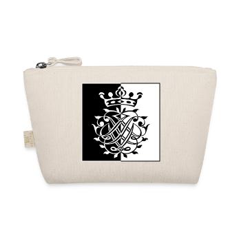 Bach Siegel / Monogramm / Wappen / Insignien - Bio-Täschchen - Natur - Vorne