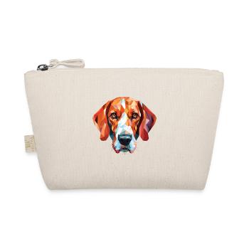 Illustration à l’aquarelle de race de chien Foxhound anglais - Trousse biologique - nature - Devant