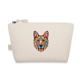 Berger d’Europe de l’Est race chien aquarelle verre - Trousse biologique - nature - Devant