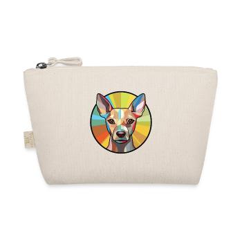 American Terrier sans poils chien race aquarelle - Trousse biologique - nature - Devant