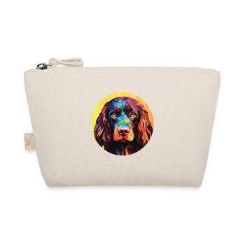 Boykin Spaniel Hunderasse Aquarell Illustration - Bio-Täschchen - Natur - Vorne