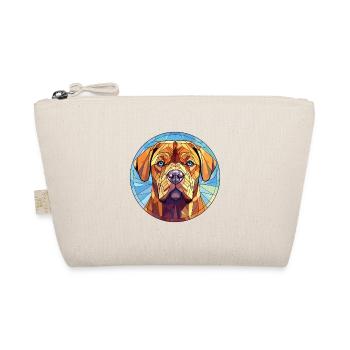Dogue De Bordeaux race de chien aquarelle colorée - Trousse biologique - nature - Devant