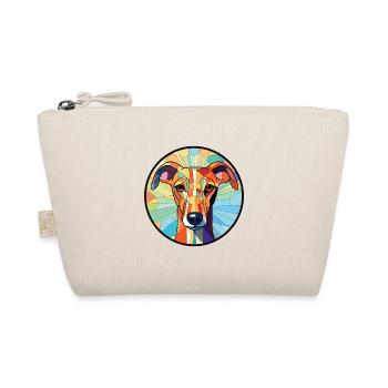 Galgo Español chien race aquarelle Illustration - Trousse biologique - nature - Devant