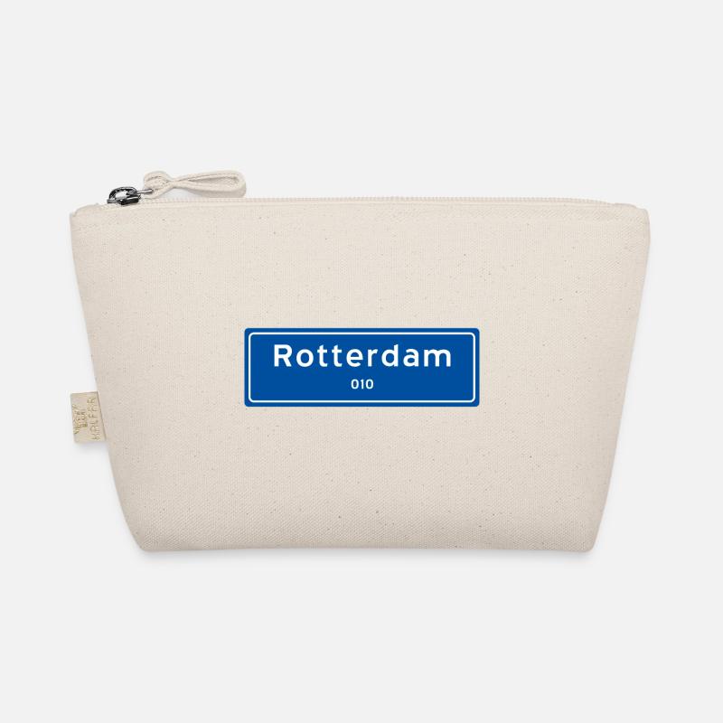 Rotterdam 010 place name sign Organic Pouch