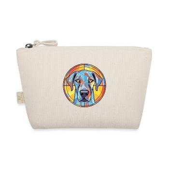 Dogue allemand race chien aquarelle Illustration sur verre - Trousse biologique - nature - Devant