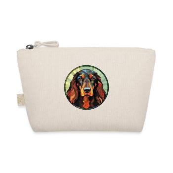 Gordon Setter chien race aquarelle Illustration - Trousse biologique - nature - Devant
