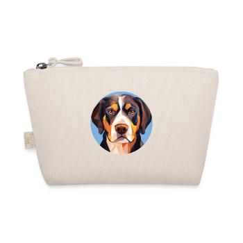 Grand Chien de Montagne Suisse Race Aquarelle Verre - Trousse biologique - nature - Devant