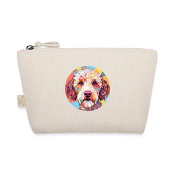Lagotto Romagnolo chien race aquarelle colorée - Trousse biologique - nature - Devant