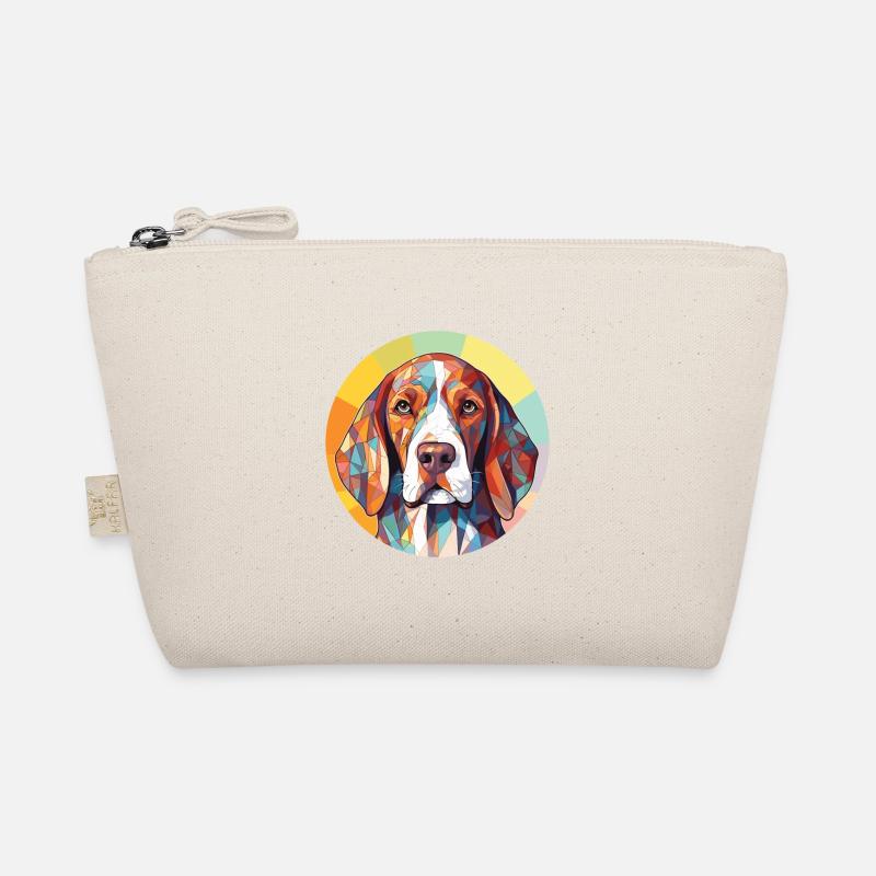 Vieux danois Pointer chien race aquarelle colorée Trousse biologique