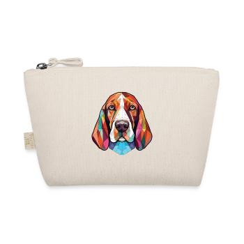Basset Hound Chien Race Aquarelle Illustration - Trousse biologique - nature - Devant