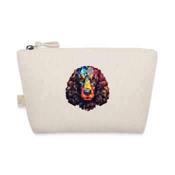 Irish Water Spaniel Dog Breed Colorful Watercolor - Organic Pouch - nature - Front
