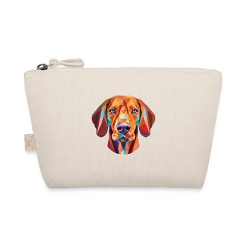 Hungarian Vizsla Dog Breed Watercolor Illustration - Organic Pouch - nature - Front
