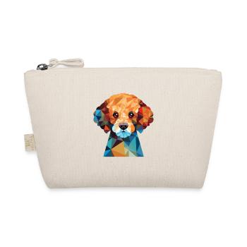Miniature caniche chien race aquarelle Illustration - Trousse biologique - nature - Devant