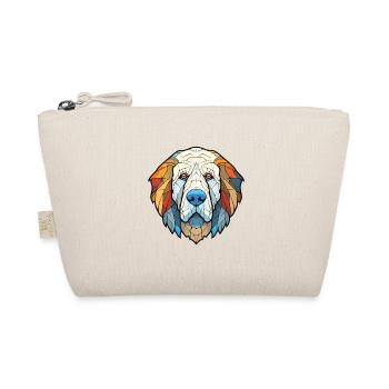 Pyrenäen-Mastiff-Hunderasse Aquarell-Illustration - Bio-Täschchen - Natur - Vorne