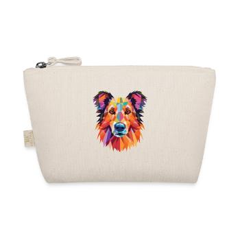 Chien de berger roumain race de chien aquarelle colorée - Trousse biologique - nature - Devant