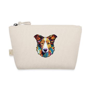 Scotch Collie chien race aquarelle Illustration - Trousse biologique - nature - Devant