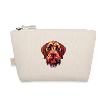 Wirehaired Pointing Griffon Dog Breed Watercolor - Organic Pouch - nature - Front