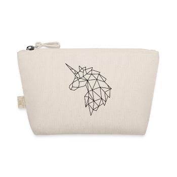 Licorne géométrique dans le style polygonal - Trousse biologique - nature - Devant