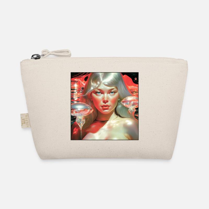 Cosmic Princess Portrait Organic Pouch