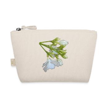 olianderblume, blütenzweig, Geschenkidee frau - Bio-Täschchen - Natur - Vorne