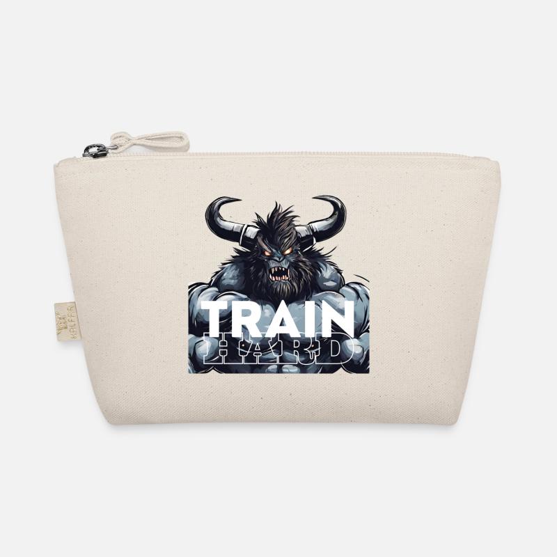 Train Hard Beast Bio-Täschchen