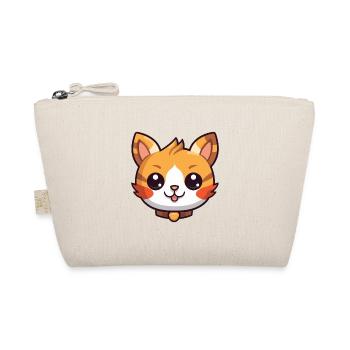 Highlander chat dessin animé aquarelle illustration - Trousse biologique - nature - Devant