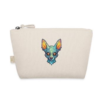 Lykoi chaton chat race aquarelle illustration - Trousse biologique - nature - Devant