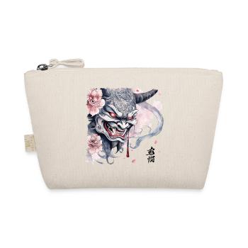 Japanese Hannya - Organic Pouch - nature - Front