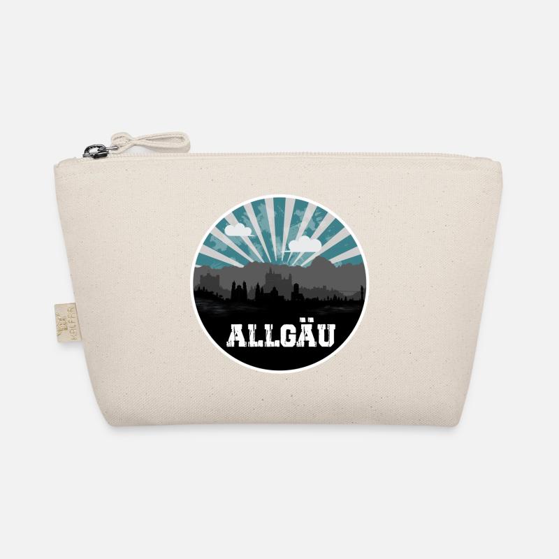 Allgäu Blue Hour Skyline Organic Pouch