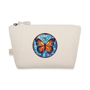 Butterfly Colorful Watercolor Animal Illustration - Organic Pouch - nature - Front