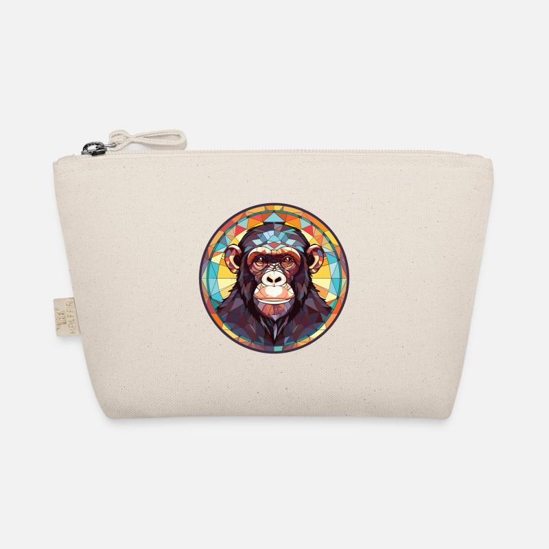 Illustration animale aquarelle colorée de chimpanzé Trousse biologique