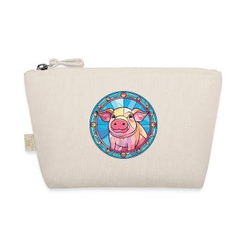 Cochon Coloré Aquarelle Animal Animal Illustration - Trousse biologique - nature - Devant