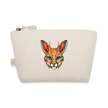 Illustration animale aquarelle colorée Caracal - Trousse biologique - nature - Devant