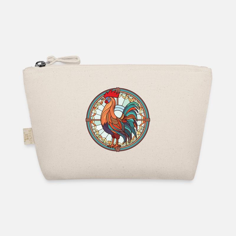 Illustration animale aquarelle colorée de coq Trousse biologique