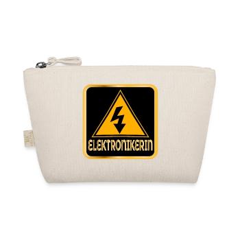 ELEKTRONIKERIN - AUSBILDUNG BERUFE - Bio-Täschchen - Natur - Vorne