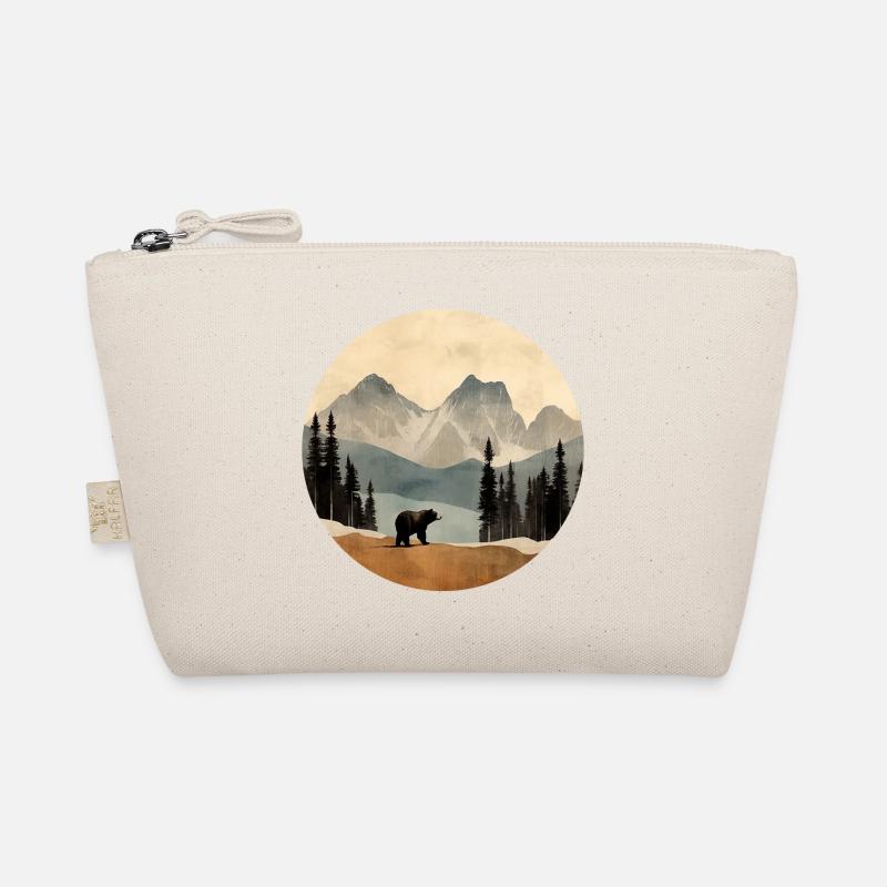 Bear in the mountains Organic Pouch