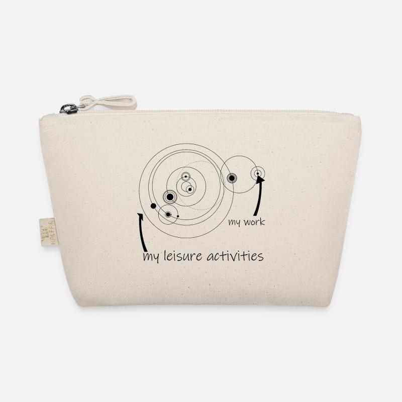 life & work circles (black) Organic Pouch