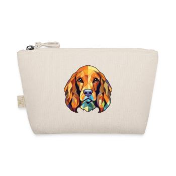 American Cocker Spaniel chien aquarelle colorée - Trousse biologique - nature - Devant