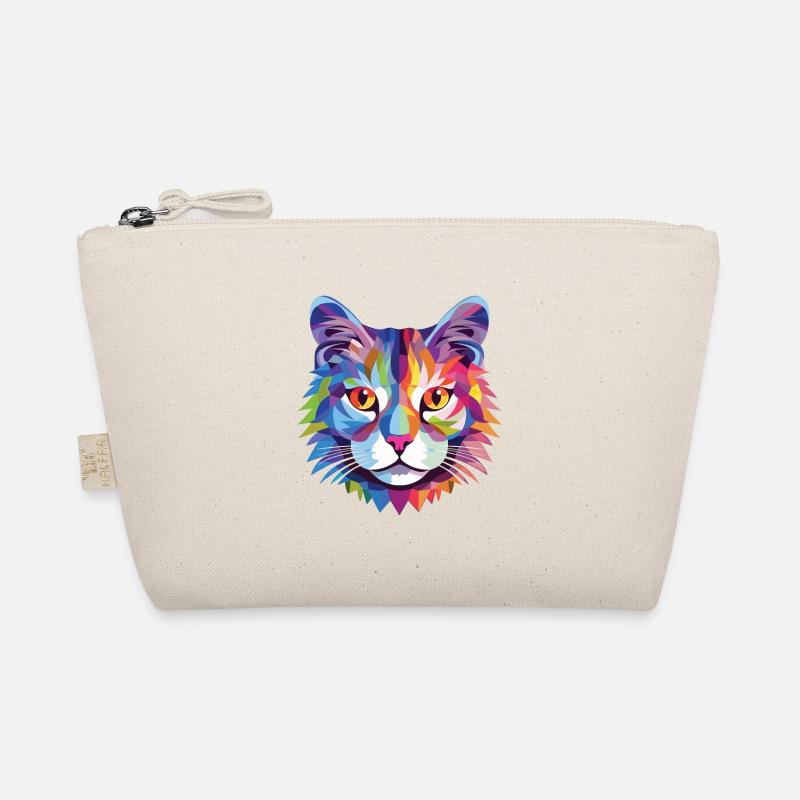 Chat Aquarelle Colorée Animal Illustration D’animaux De Compagnie Trousse biologique