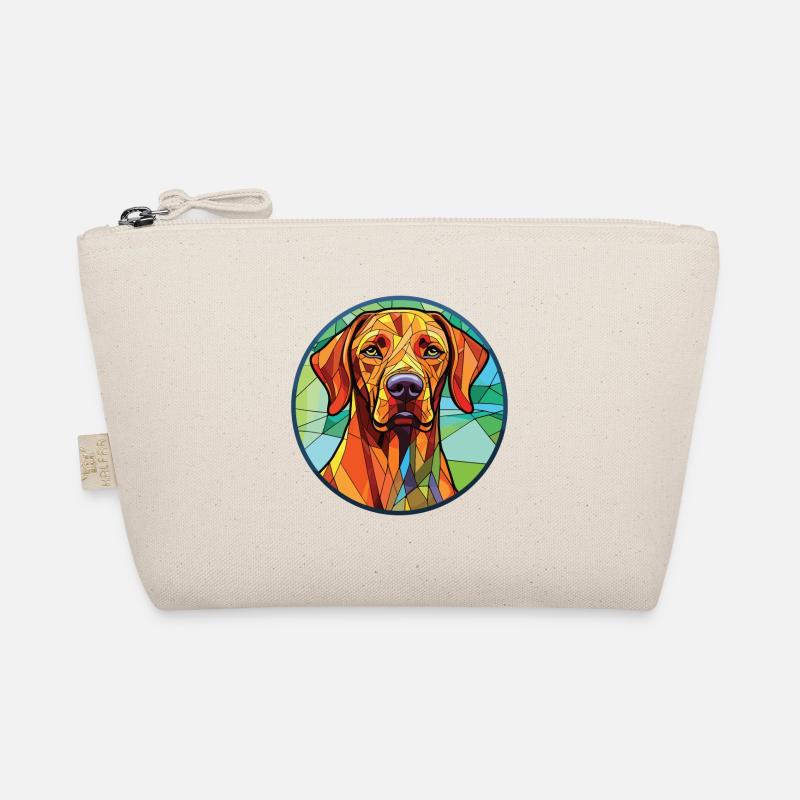 Rhodesian Ridgeback Hund Buntes Aquarell Haustier Bio-Täschchen